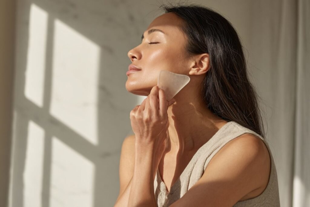 hudpleierutine morgen